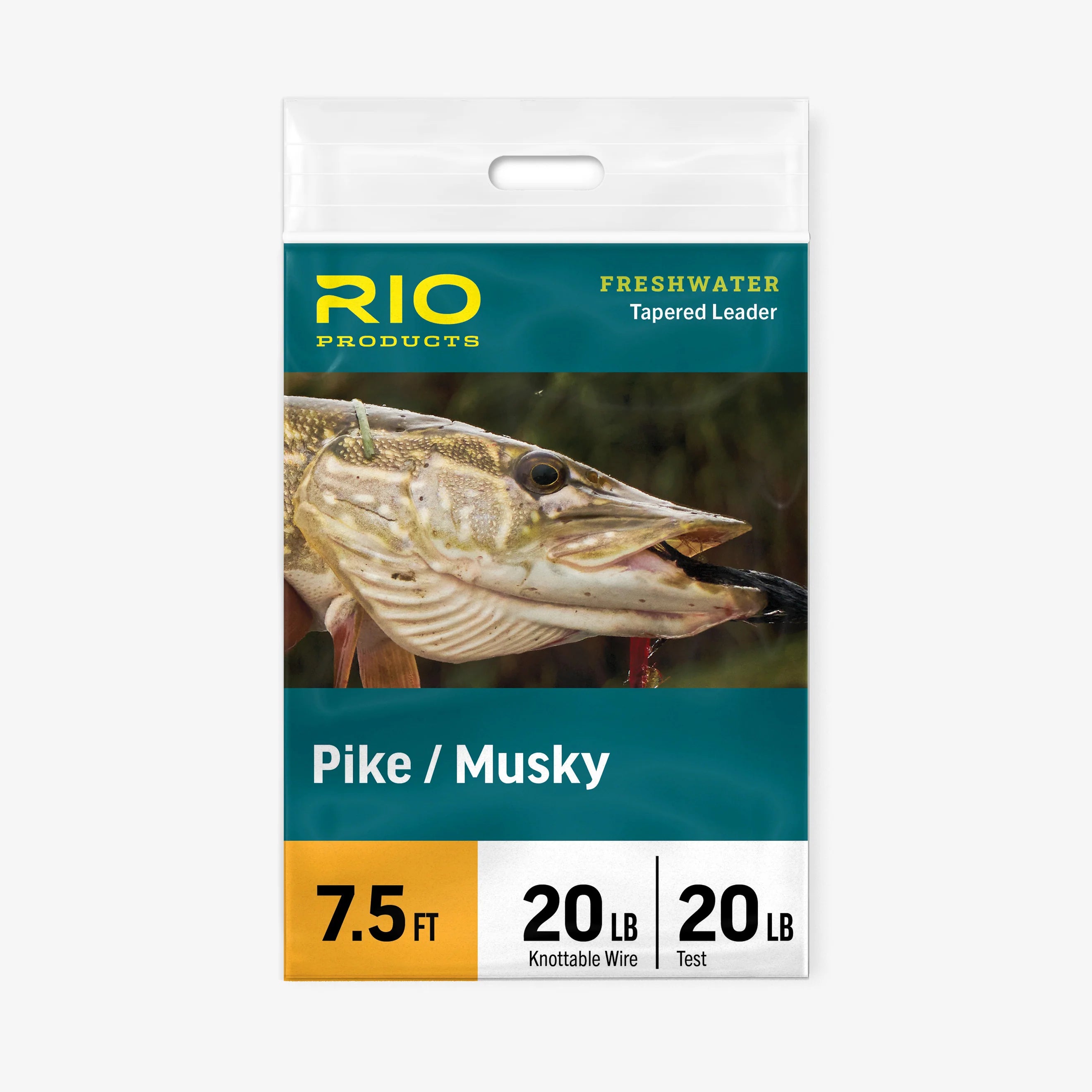 Rio Pike/Musky Tapered Leader 7,5' -  webstore