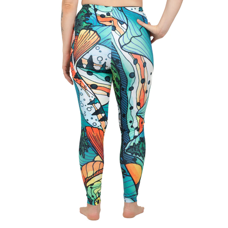 Load image into Gallery viewer, FisheWear Leggings - Mt. Cutty - SALE

