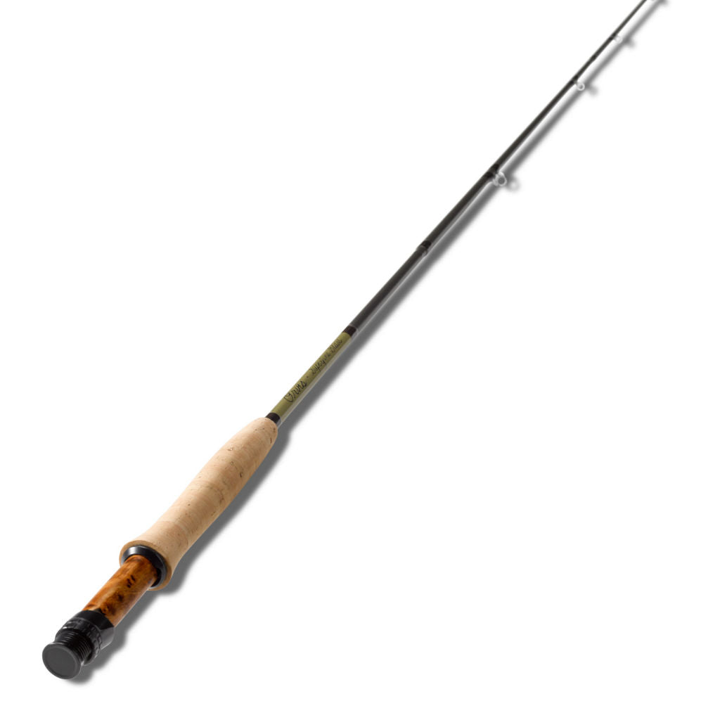expanded fishing pole Orvis Superfine Glass Fly Rod 7'6"
