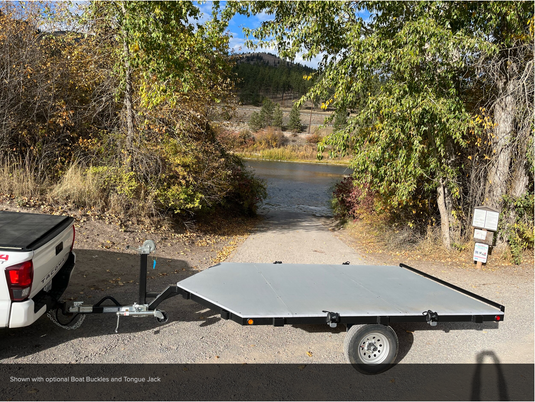 Premium Raft Trailer with Boat Buckles