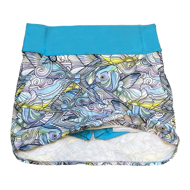 Load image into Gallery viewer, FisheWear Permit Paradise Skort
