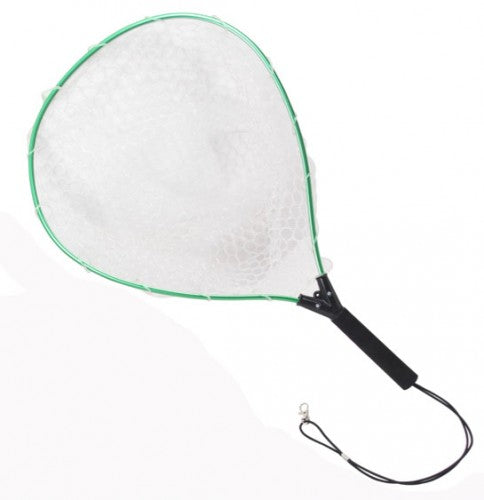 Angler's Accessories Metal Invisible Net Tear Drop Shape Angler's Accessories Metal Invisible Net Tear Drop Shape