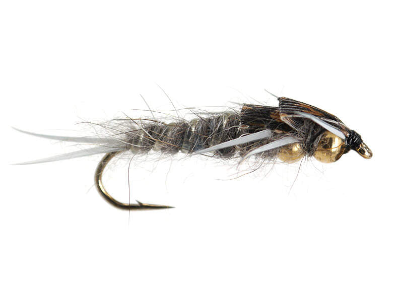 Load image into Gallery viewer, Double Bead Stonefly Nymph (1 Dozen)- SALE
