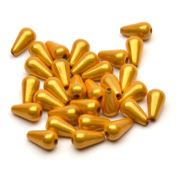 MFC Teardrop Streamer Beads- 30 Pack