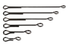 MFC Fly Shanks Closed Eye Off Set- 20 Pack