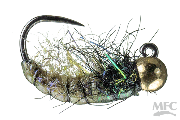 MFC Jig Caddis Pupa- UV Olive