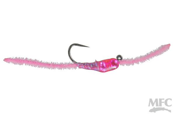 MFC Jake's Depth Charge Jig Worm- Hot Pink