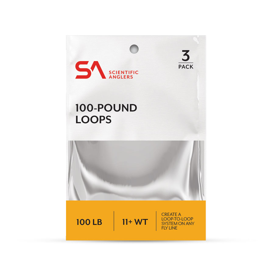 Scientific Angler 100 Pound Braided Loop- 3 Pack