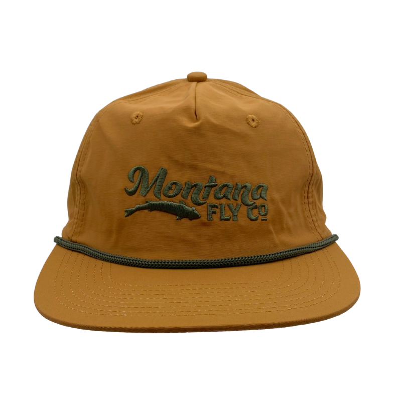 MFC Flatbill Snapback - Retro Fish Logo Umber