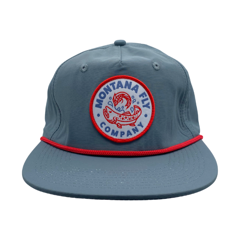 MFC Flatbill Snapback - Trout Streamer Slate
