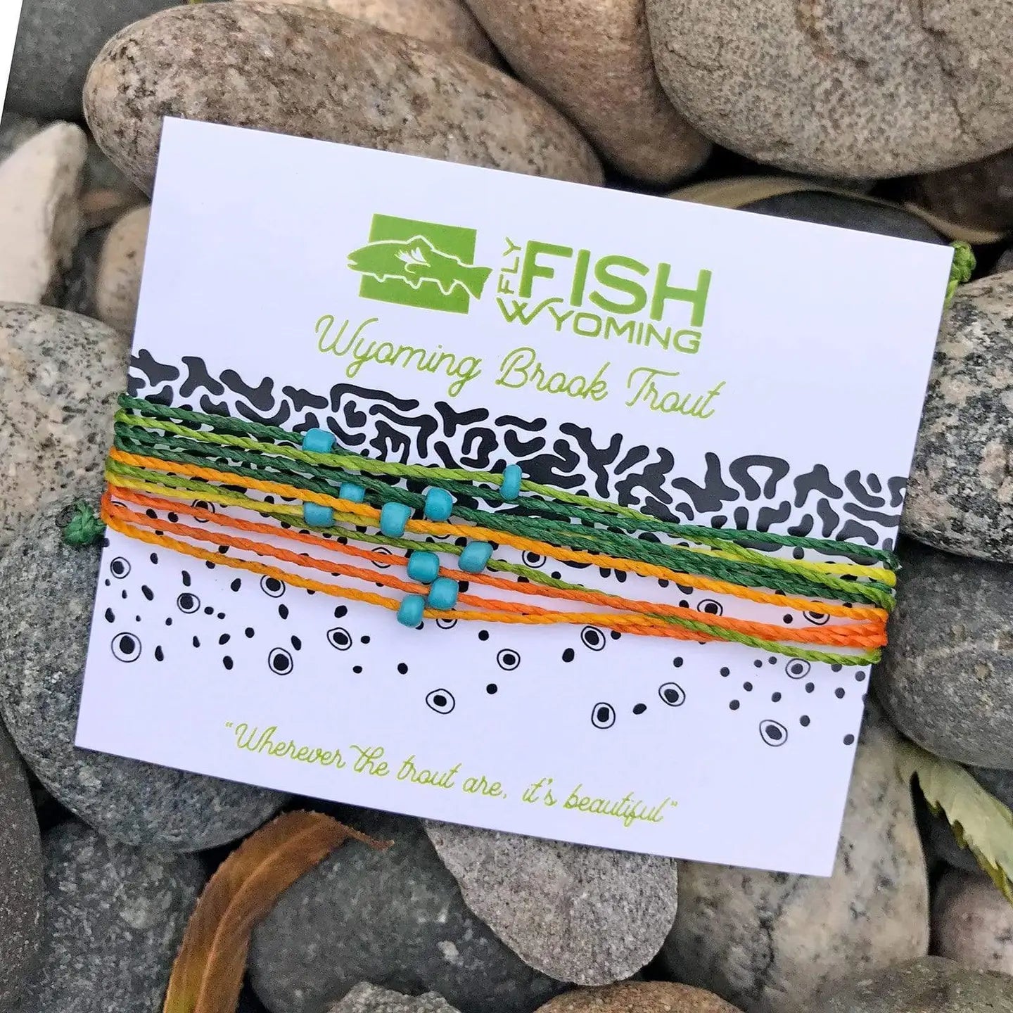 Brook Trout Pattern Bracelet
