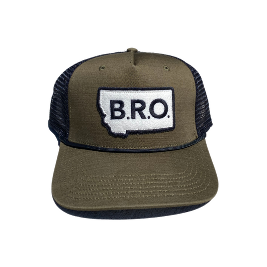 BRO Logo Roadie Trucker Hat