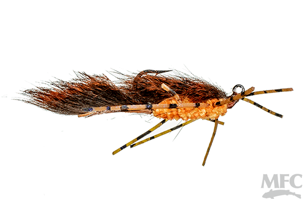 Jig Squirdle Bug Craw over Rust/Orange-SALE