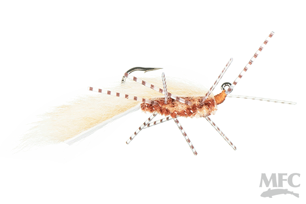 Jig Squirdle Bug- Tan over Tan/Brown-SALE