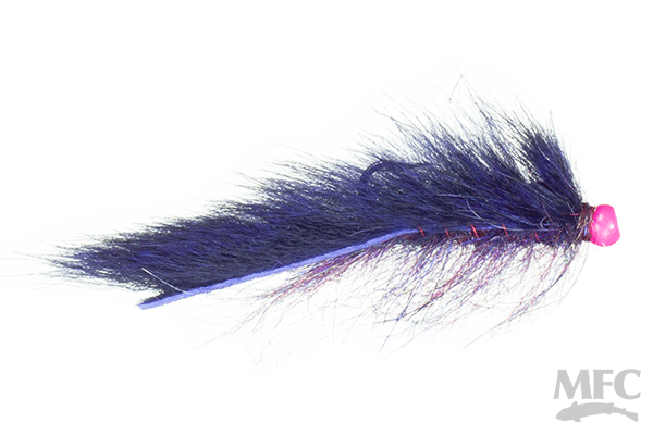 MFC Balanced Squirrel Leech- Purple (Hot Pink Bead)