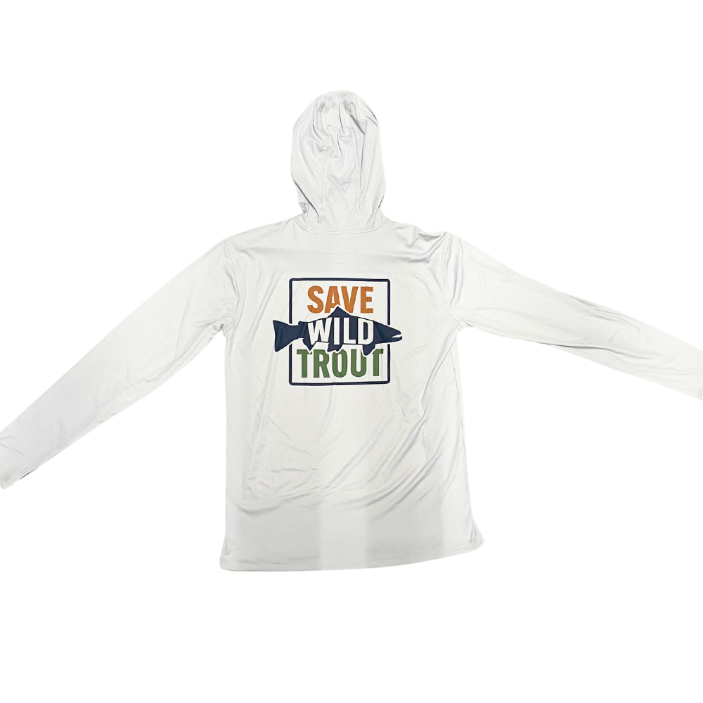RepYourWater Save Wild Trout Hooded Sun Shirt