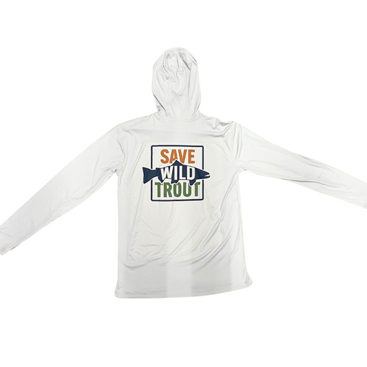 RepYourWater "Save Wild Trout" Hooded Sun Shirt