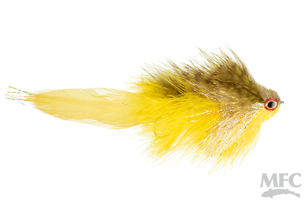 Kelly Galloup's Bangtail - Olive/Yellow