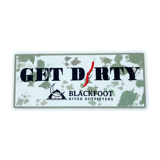 BRO "Get Dirty" Sticker