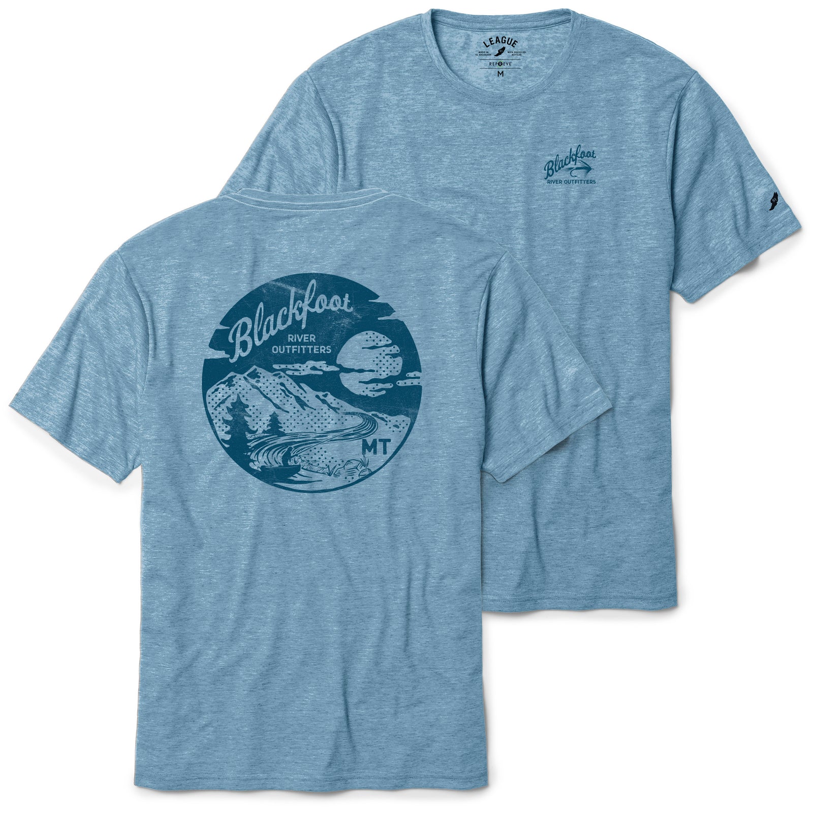 BRO Logo Reclaim S/S Tee Marine Blue- SALE