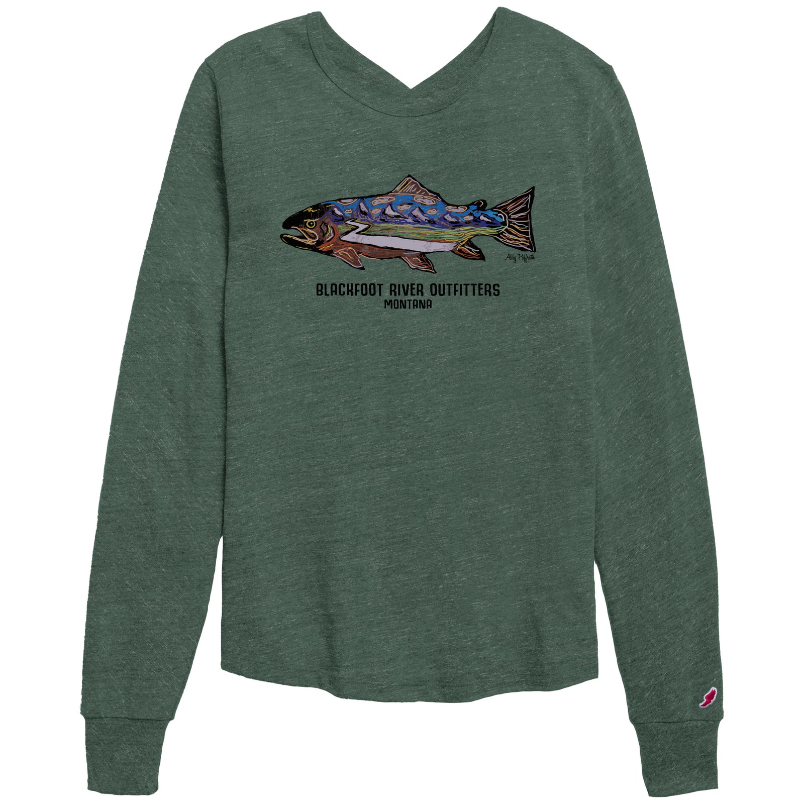 BRO Logo W's Intramural L/S Crewneck Tee- SALE