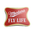 iflyfishmontana Montana Fly Life Sticker
