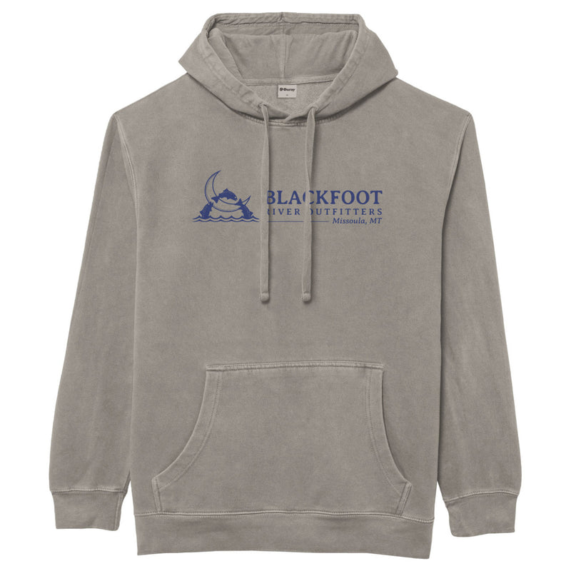 Load image into Gallery viewer, BRO Logo Leaping Trout Hoodie
