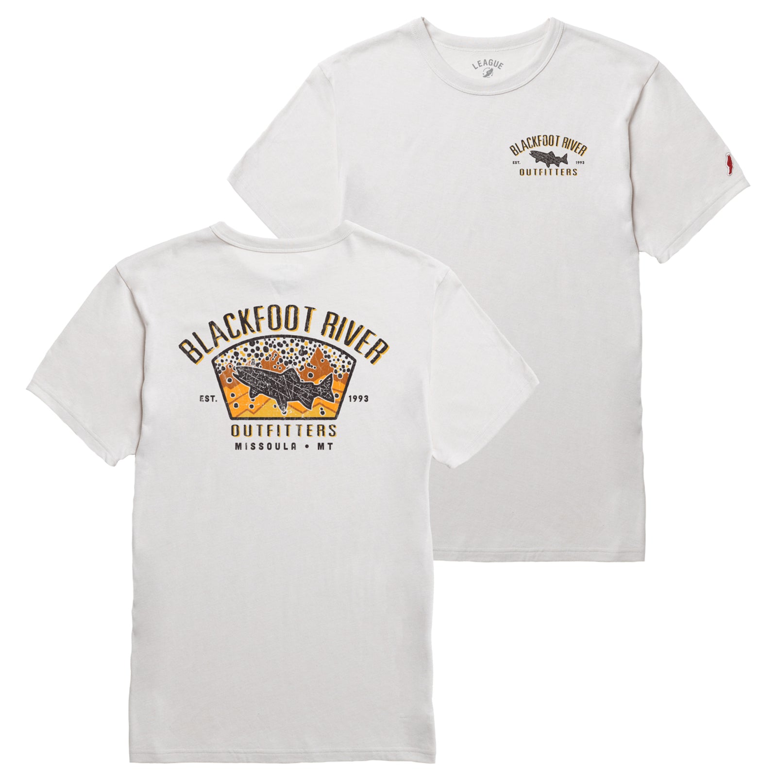 BRO Logo Victory Falls Spotted Mountain Range