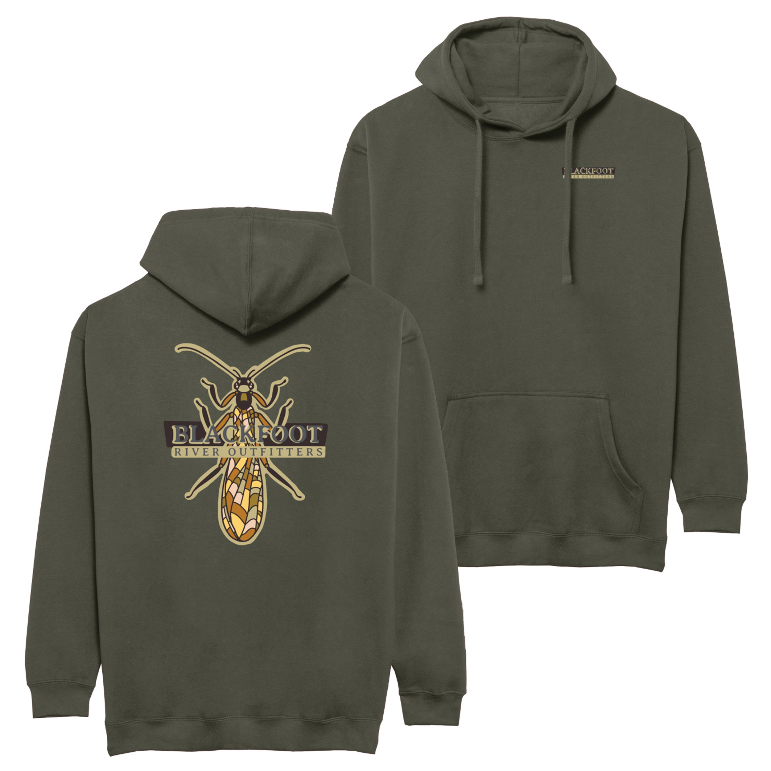 BRO Logo Stonefly Hoodie