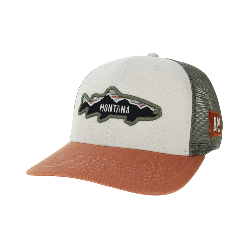 BRO Logo Mid Pro Montana Trout Snapback