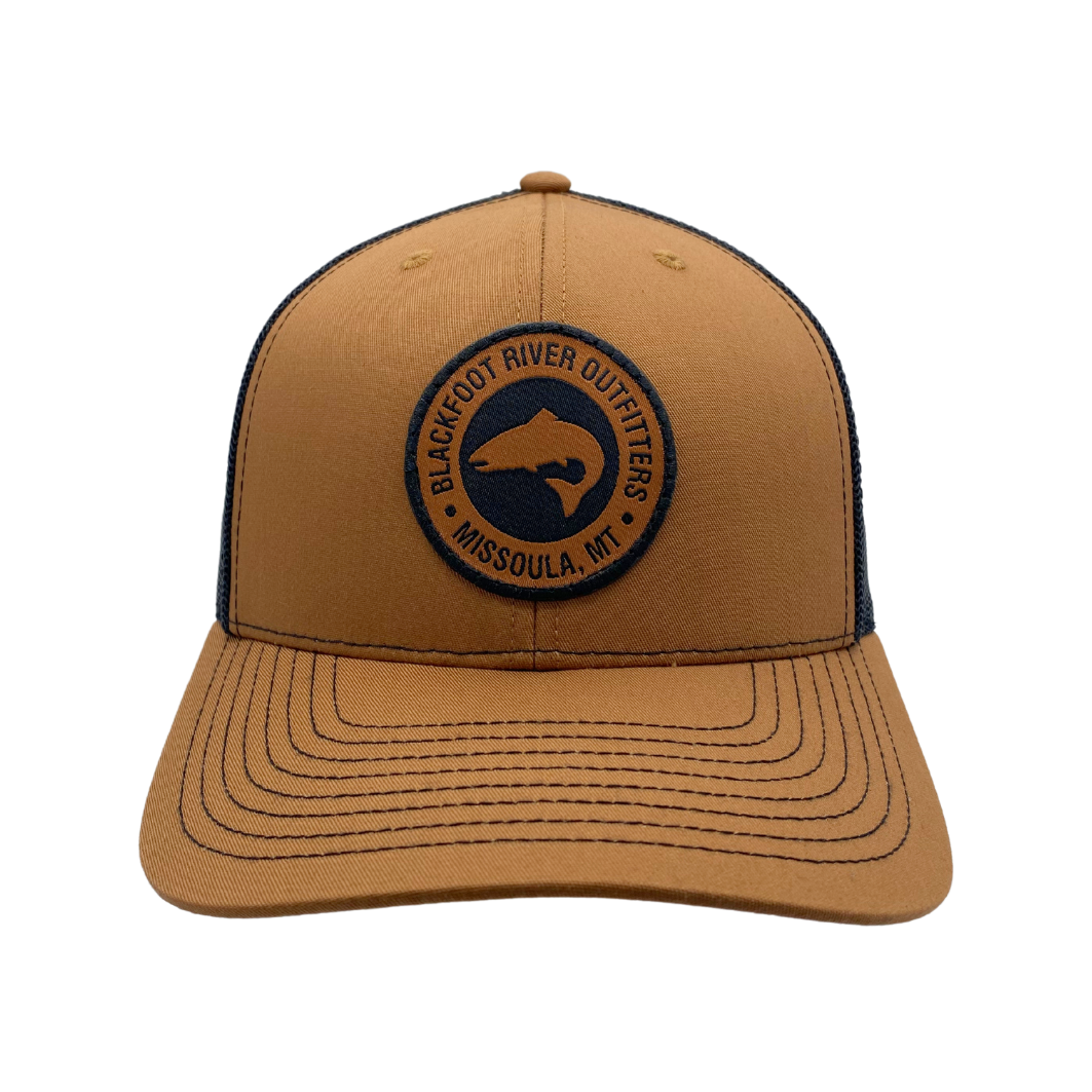 BRO Logo Trout Circle Richardson 112 Hat
