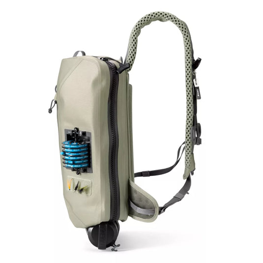 Waterproof Chest Bag for Fly Fishing Equipment With Net Holder and
