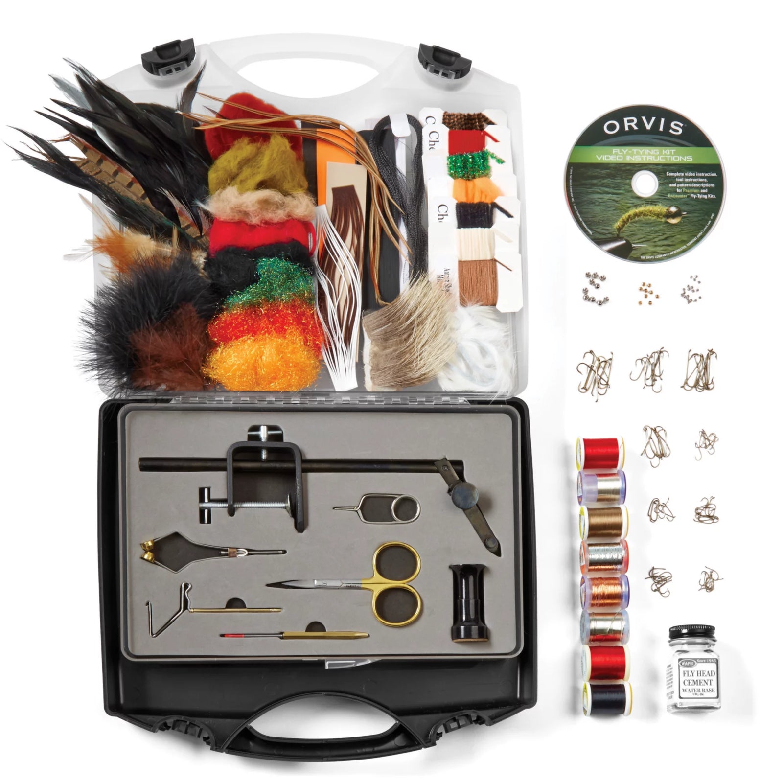 Orvis - Premium Fly Tying Kit Orvis - Premium Fly Tying Kit