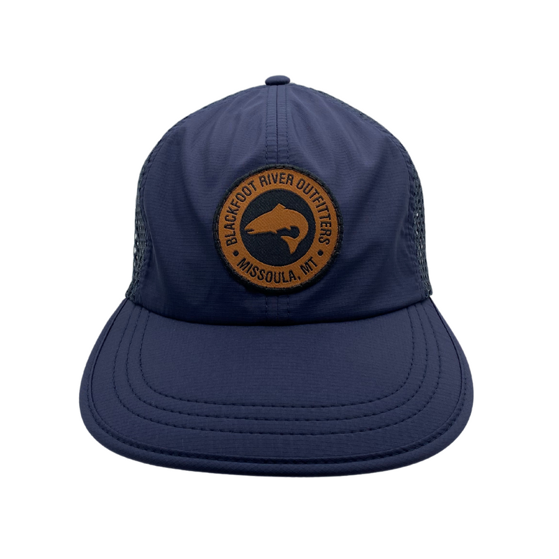 Load image into Gallery viewer, BRO Logo Rogue Navy Hat
