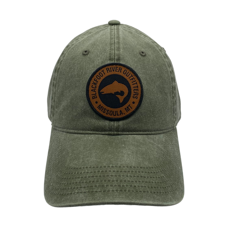 Load image into Gallery viewer, BRO Logo Dad Hat- Light Olive
