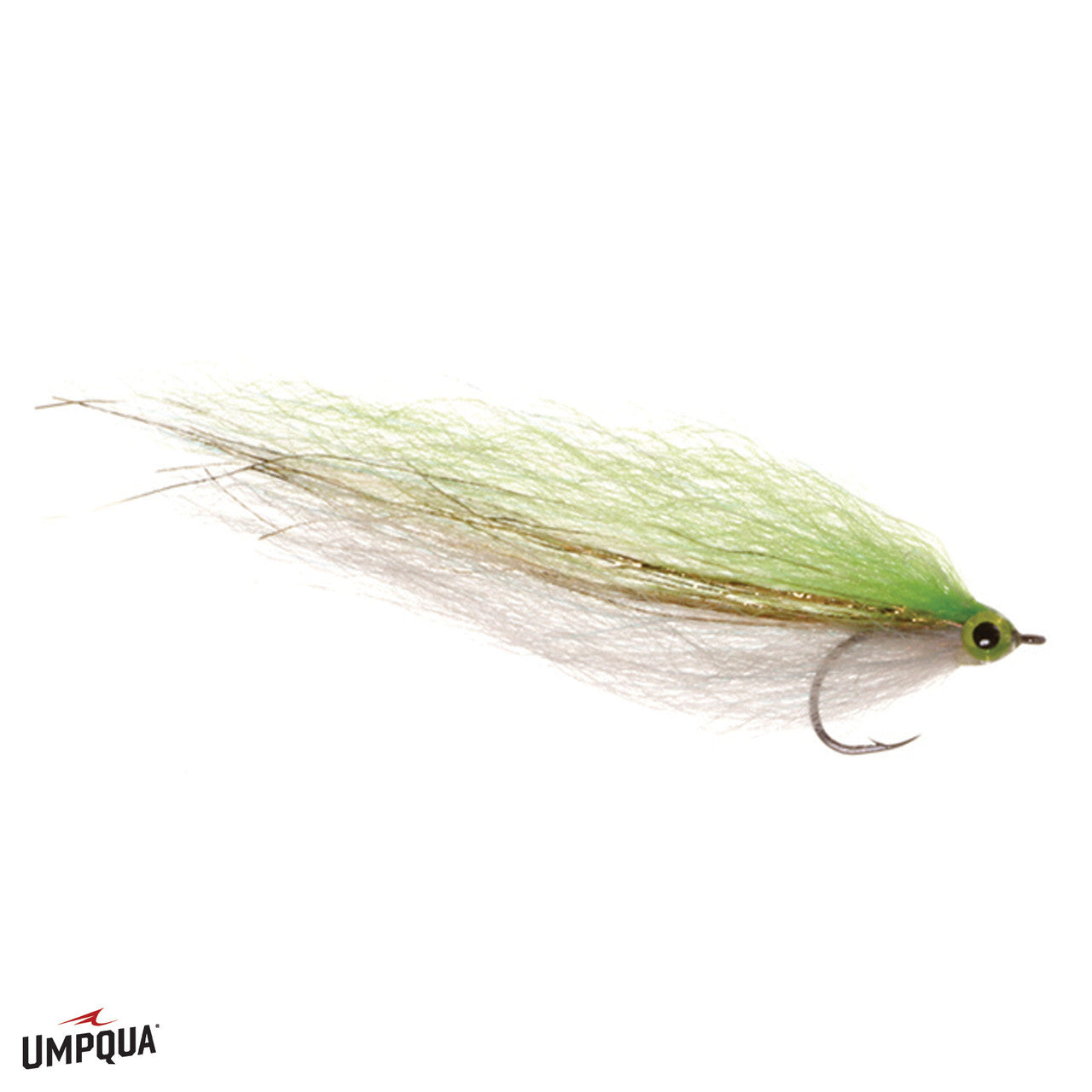 Umpqua's Flashfire Mushies- Chartreuse/White