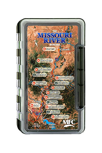 MFC River Map Waterproof Fly Box