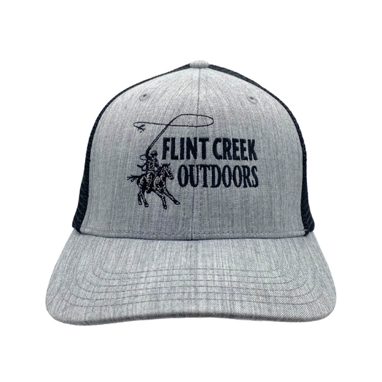 Flint Creek Outdoors Logo Mid Pro Snapback Hat