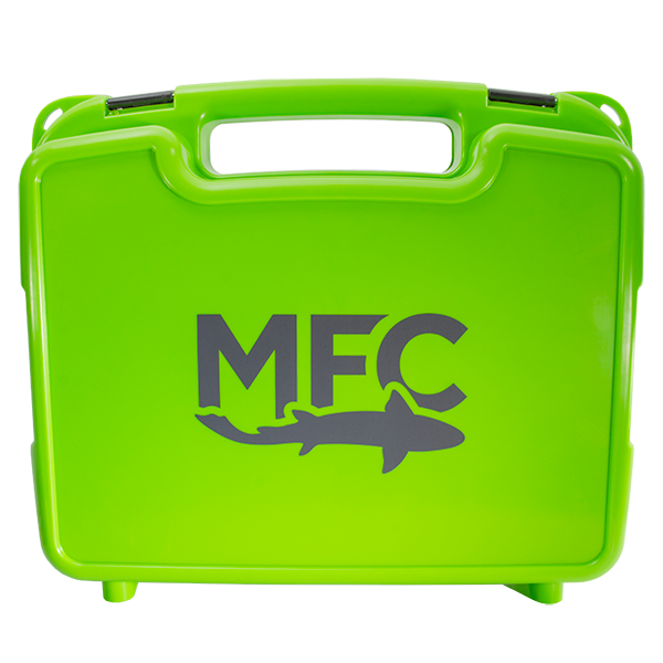 MFC Boat Box - Chartreuse - Large Fly Foam