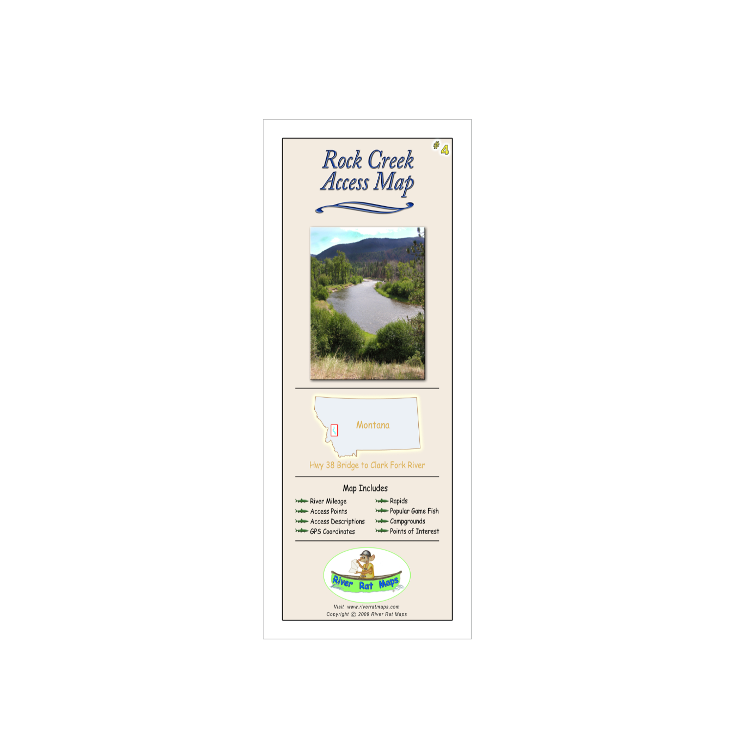 Rock Creek River Rat Maps