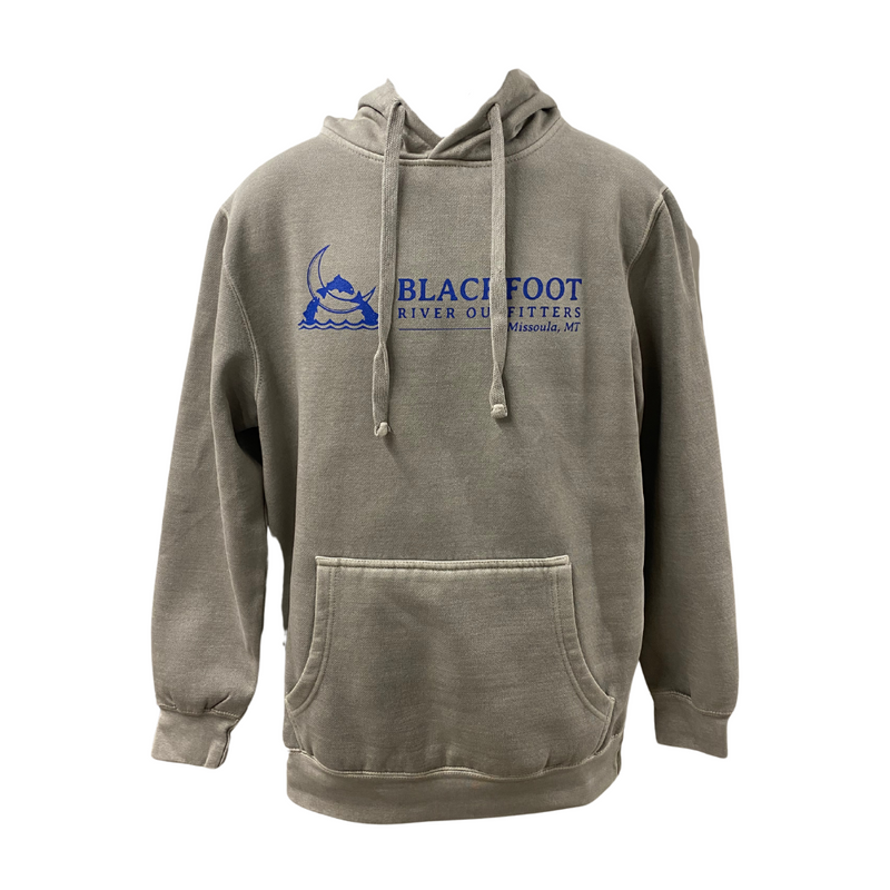 Load image into Gallery viewer, BRO Logo Leaping Trout Hoodie
