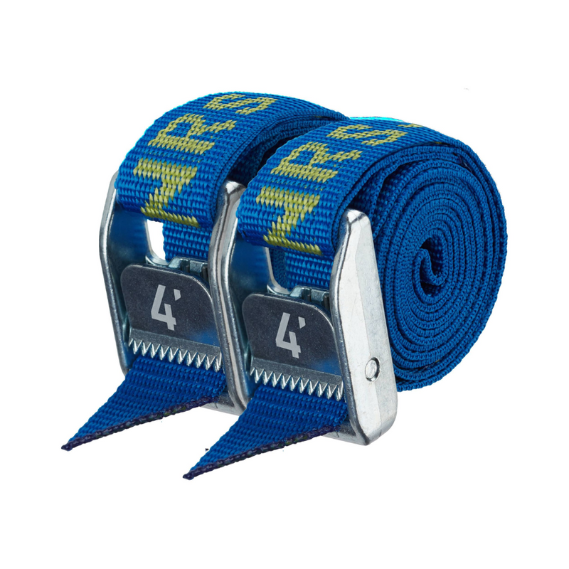 Load image into Gallery viewer, NRS 1” HD Tie-Down Straps (Iconic Blue - 2pk)
