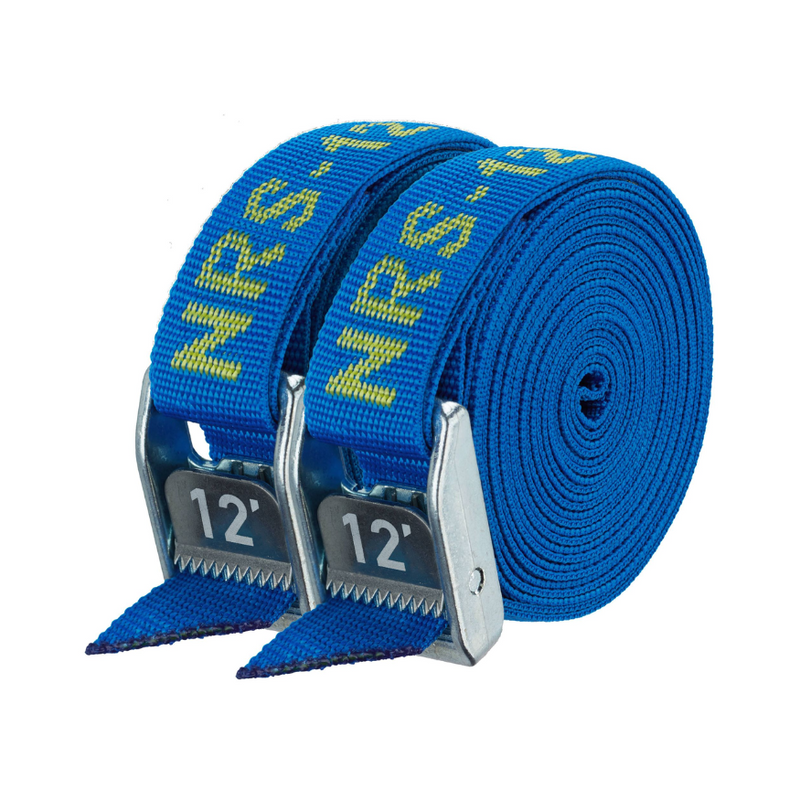 Load image into Gallery viewer, NRS 1” HD Tie-Down Straps (Iconic Blue - 2pk)
