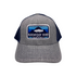 BRO Zone Trucker Cap Heather Grey/Navy