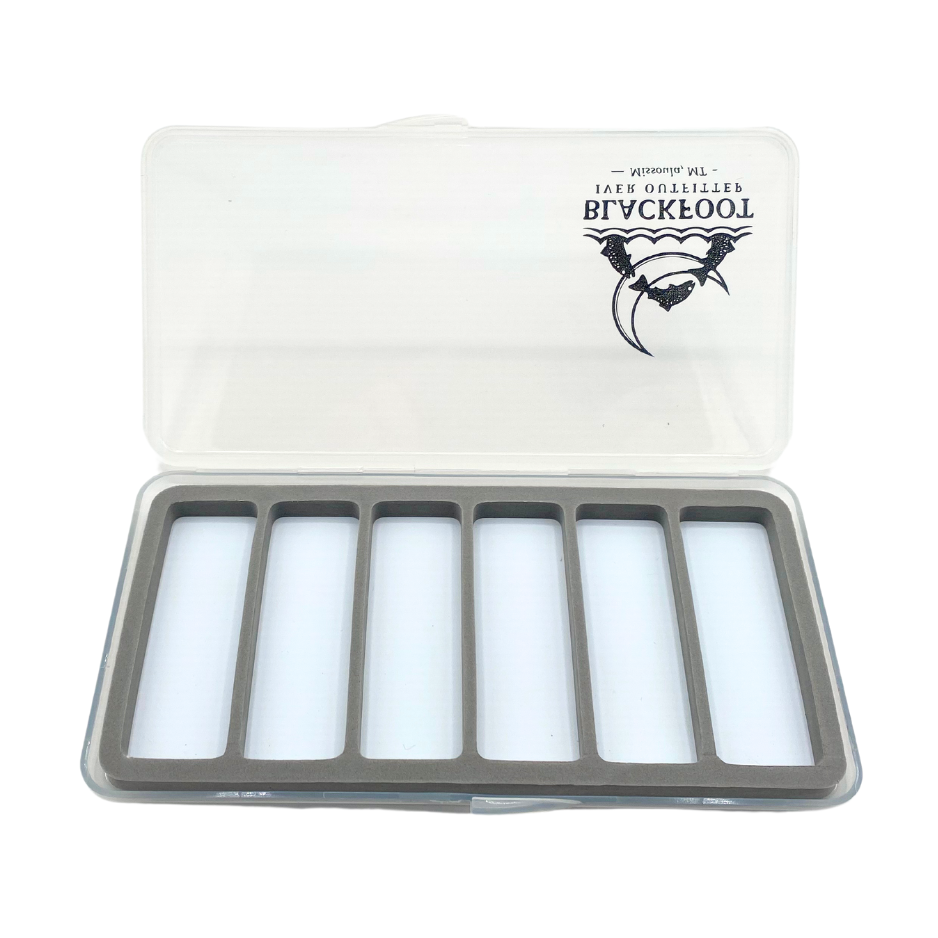 BRO Clear Ultra Slim 6 Divider Magnetic Fly Box