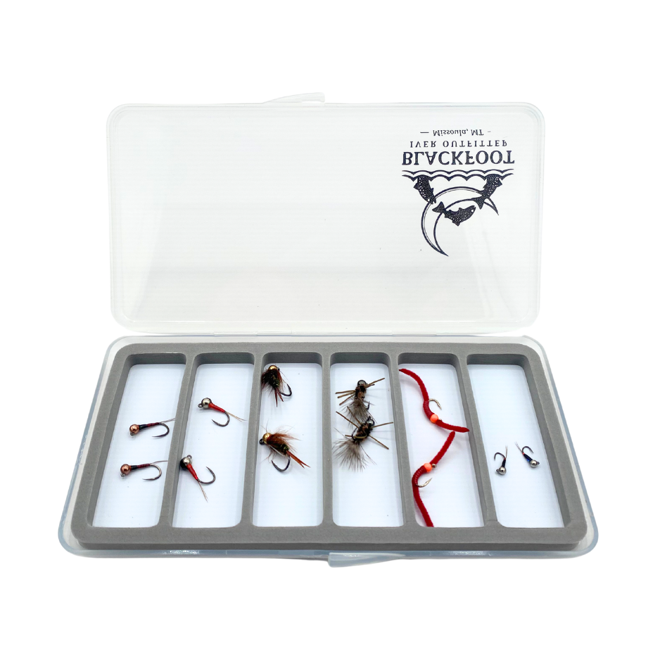 BRO Clear Ultra Slim 6 Divider Magnetic Fly Box