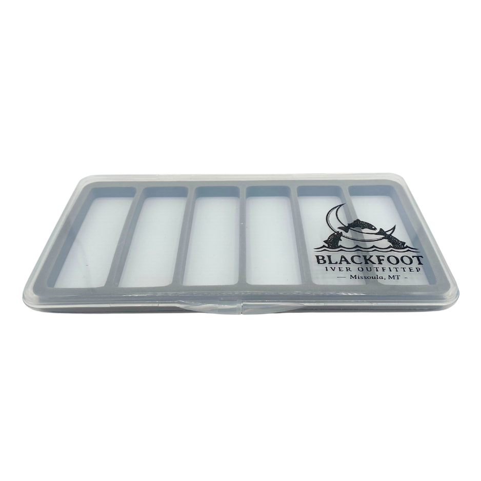 BRO Clear Ultra Slim 6 Divider Magnetic Fly Box