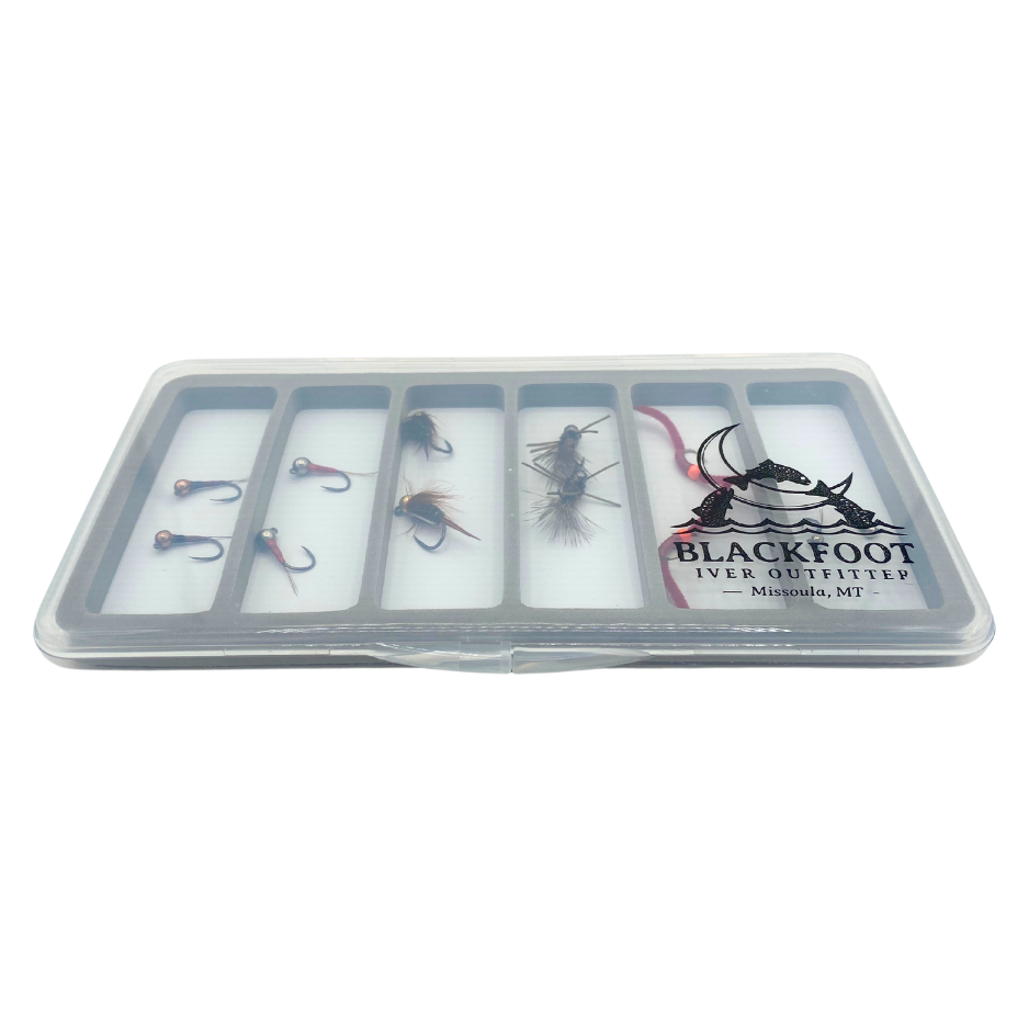 BRO Clear Ultra Slim 6 Divider Magnetic Fly Box