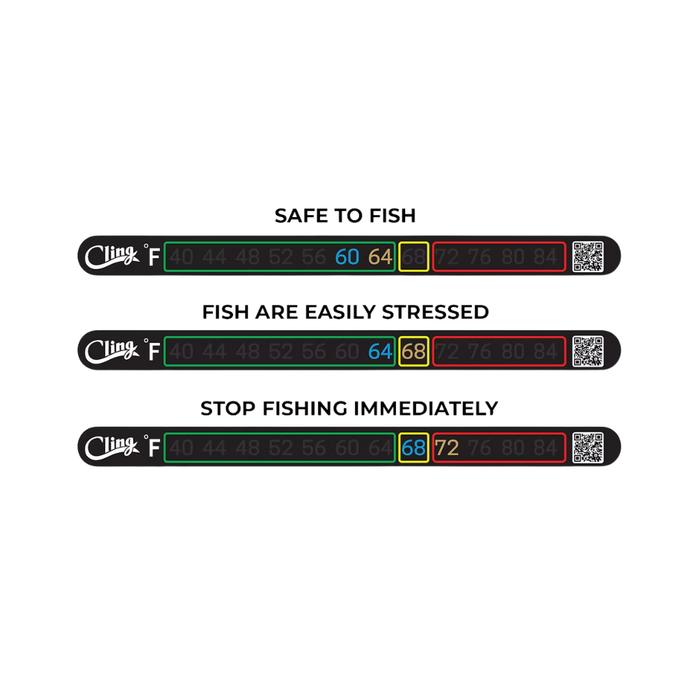 Cling Temperature Tape - Stick On Thermometer