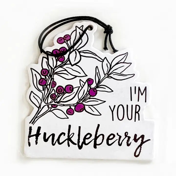Huckleberry Car Air Freshener